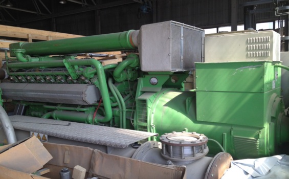 For sale EXW RUSSIA: 0.7MWe JENBACHER JMS316GS-NLC[x1] pre-owned Surplus New Natural Gas genset 2001y 400V 50Hz